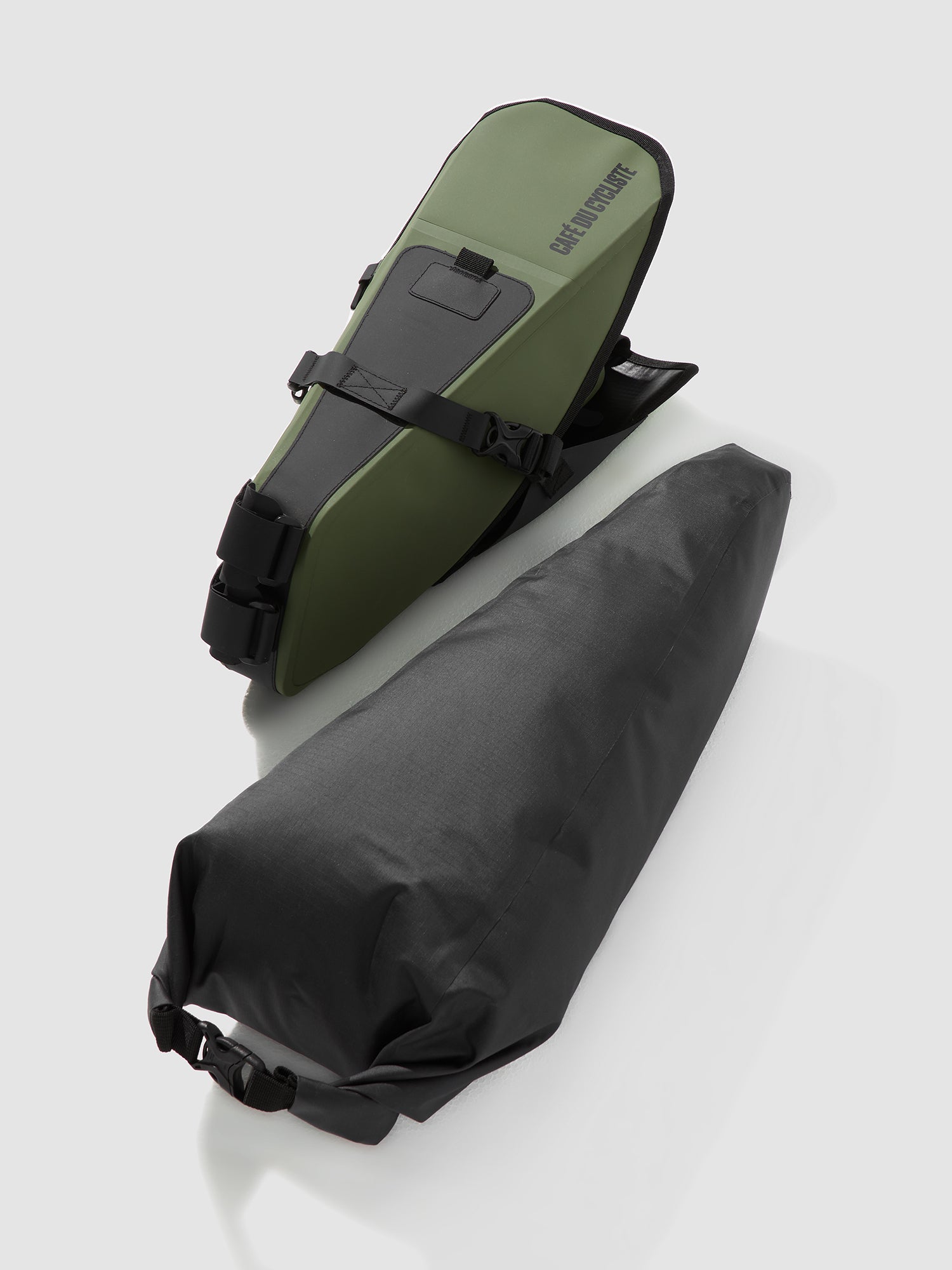 Waterproof Bike Packing Saddle Bag Khaki – Café du Cycliste | JP