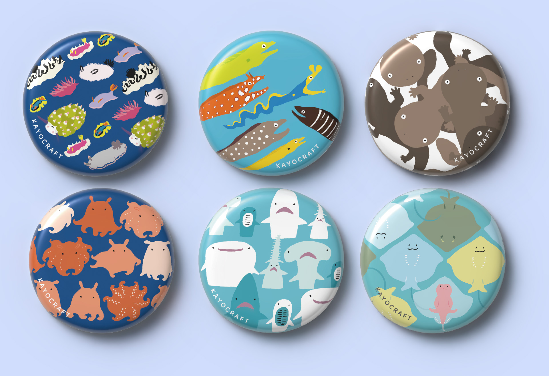 缶バッジ（エイ） | その他グッズ | Calendia