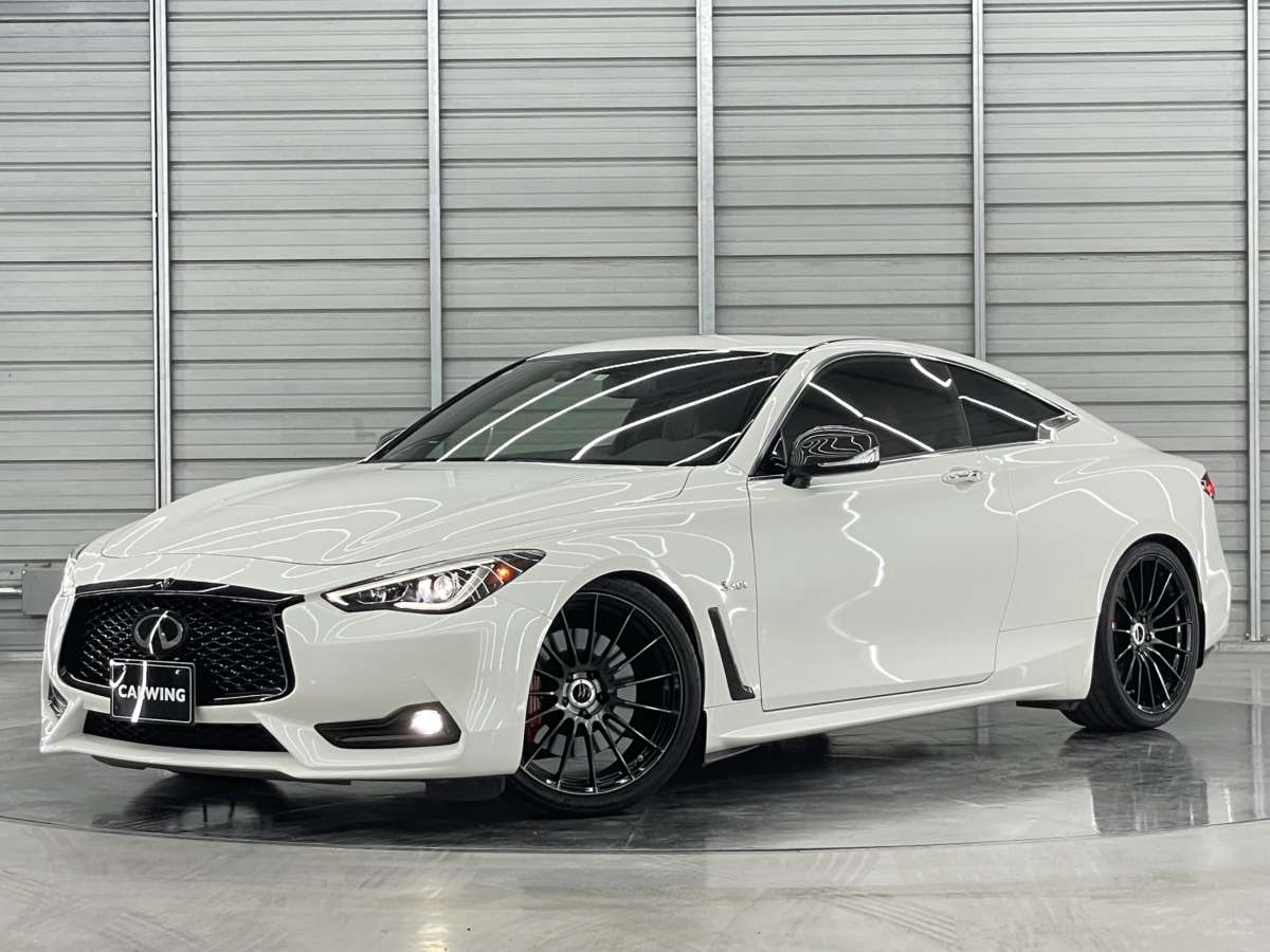 2019y インフィニティ Q60S RED SPORT 400 RWD 新車並行 1オーナー NO