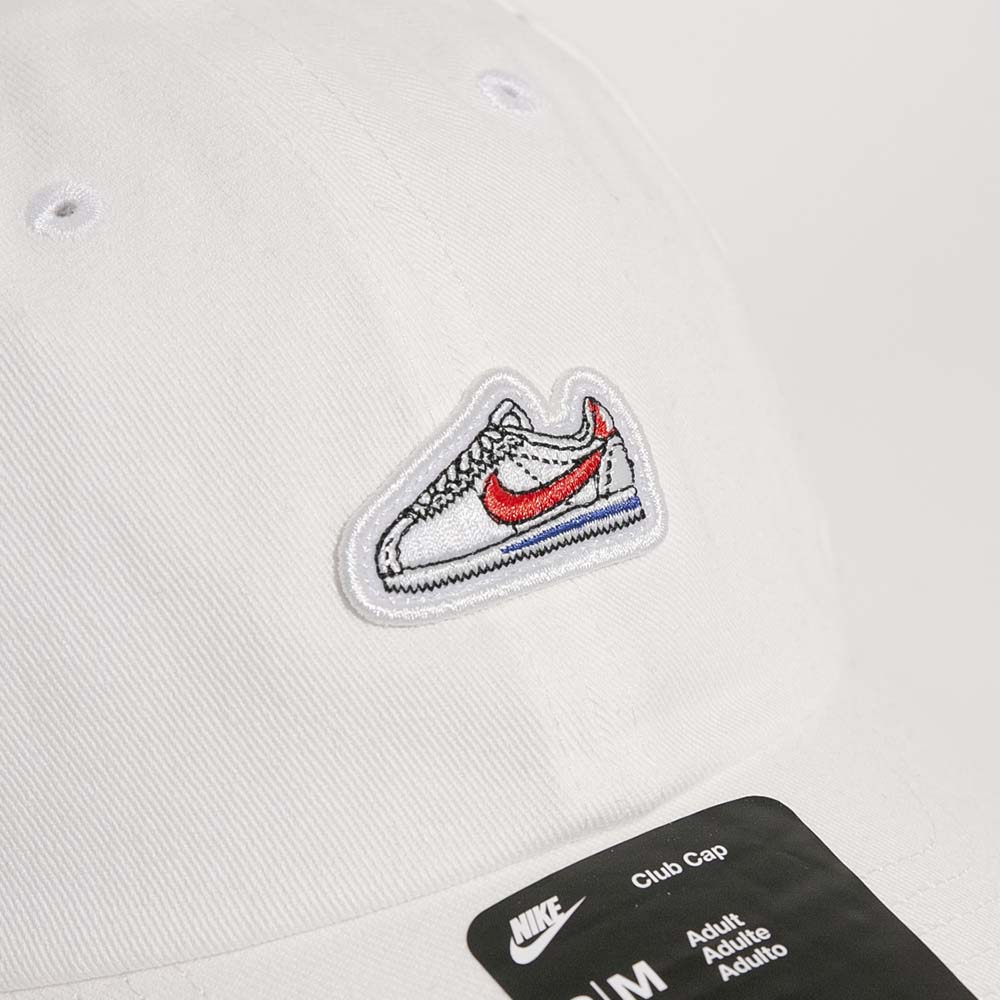 Nike Club Unstructured Cortez Patch Cap White – Caltone