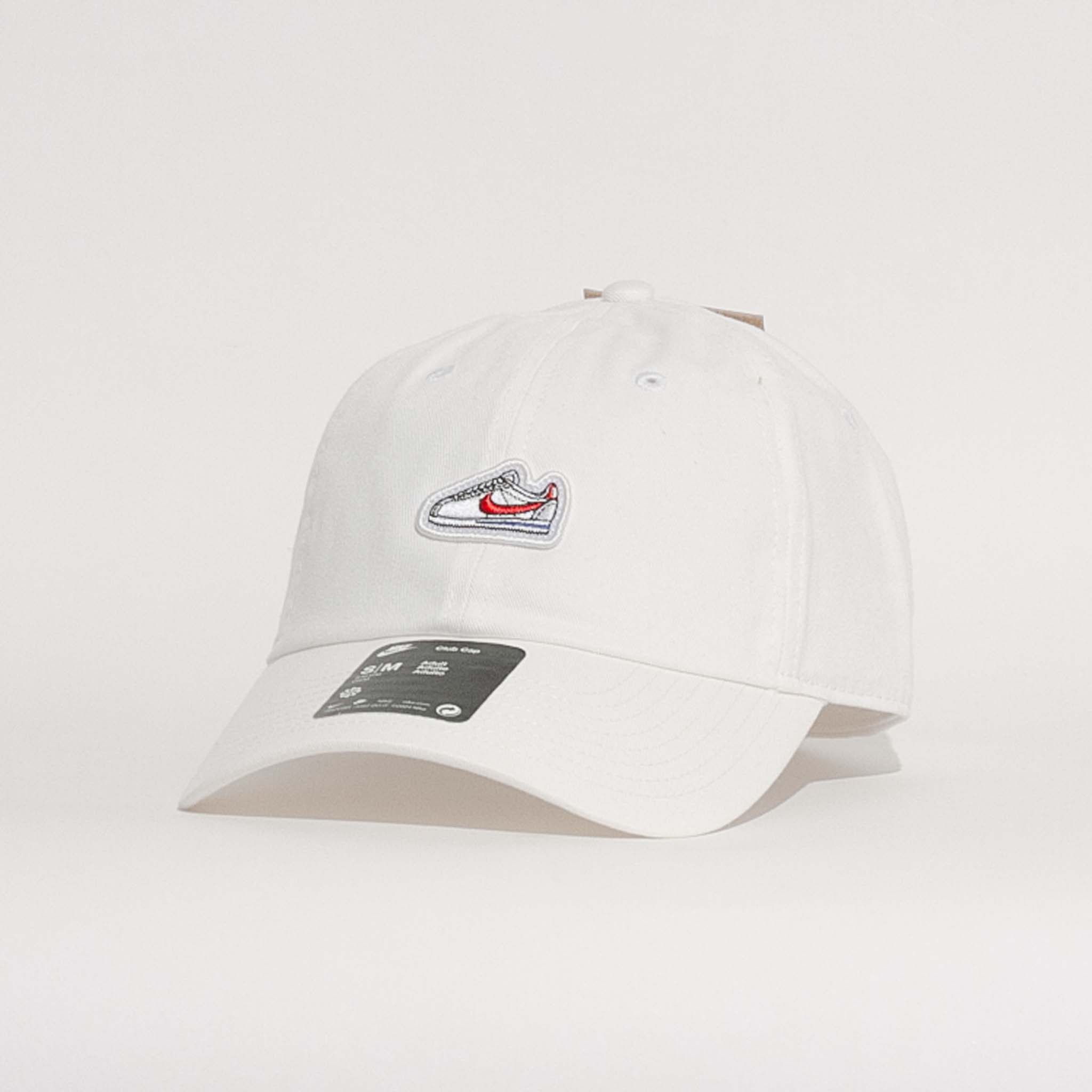Nike Club Unstructured Cortez Patch Cap White – Caltone