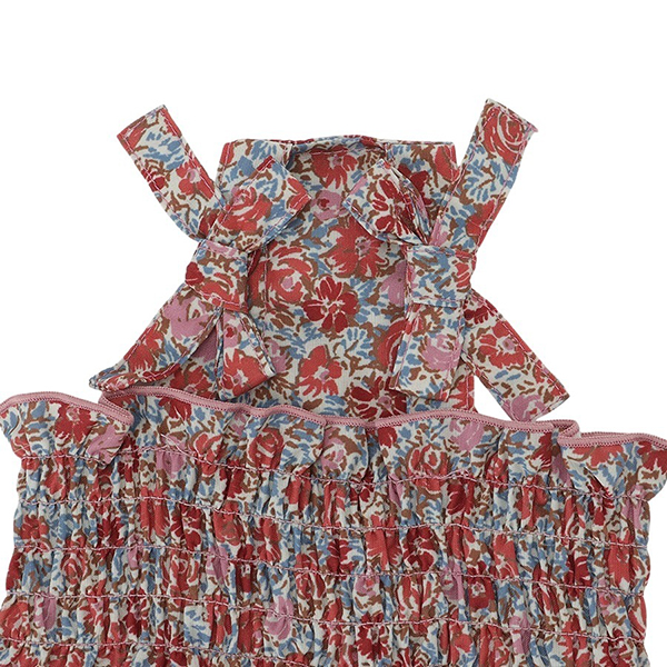 LAURA ASHLEY（ローラアシュレイ）スモッキング刺繍キャミワンピース