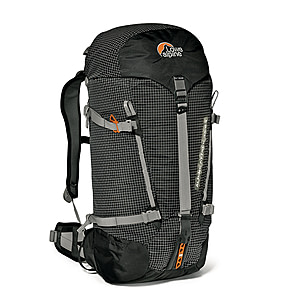 Lowe Alpine Alpine Attack 4555 Backpack-Black Grid — CampSaver