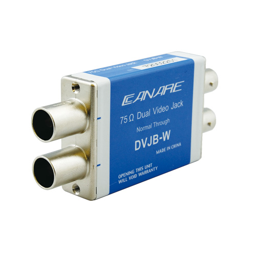 二連ビデオジャック | パッチ盤・コネクタパネル | カナレ電気