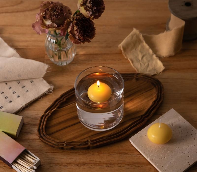 FLラブラブ（パステルブルー） ※24個単位 | キャンドルワールド