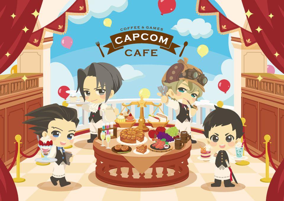 カプコンカフェ×「逆転裁判」の限定グッズを公開！！｜株式会社