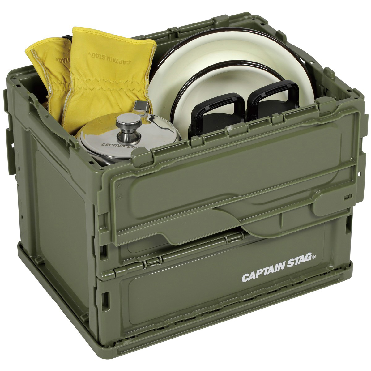 FDコンテナ20（オリーブ） - アウトドア・キャンプ用品 - キャプテン