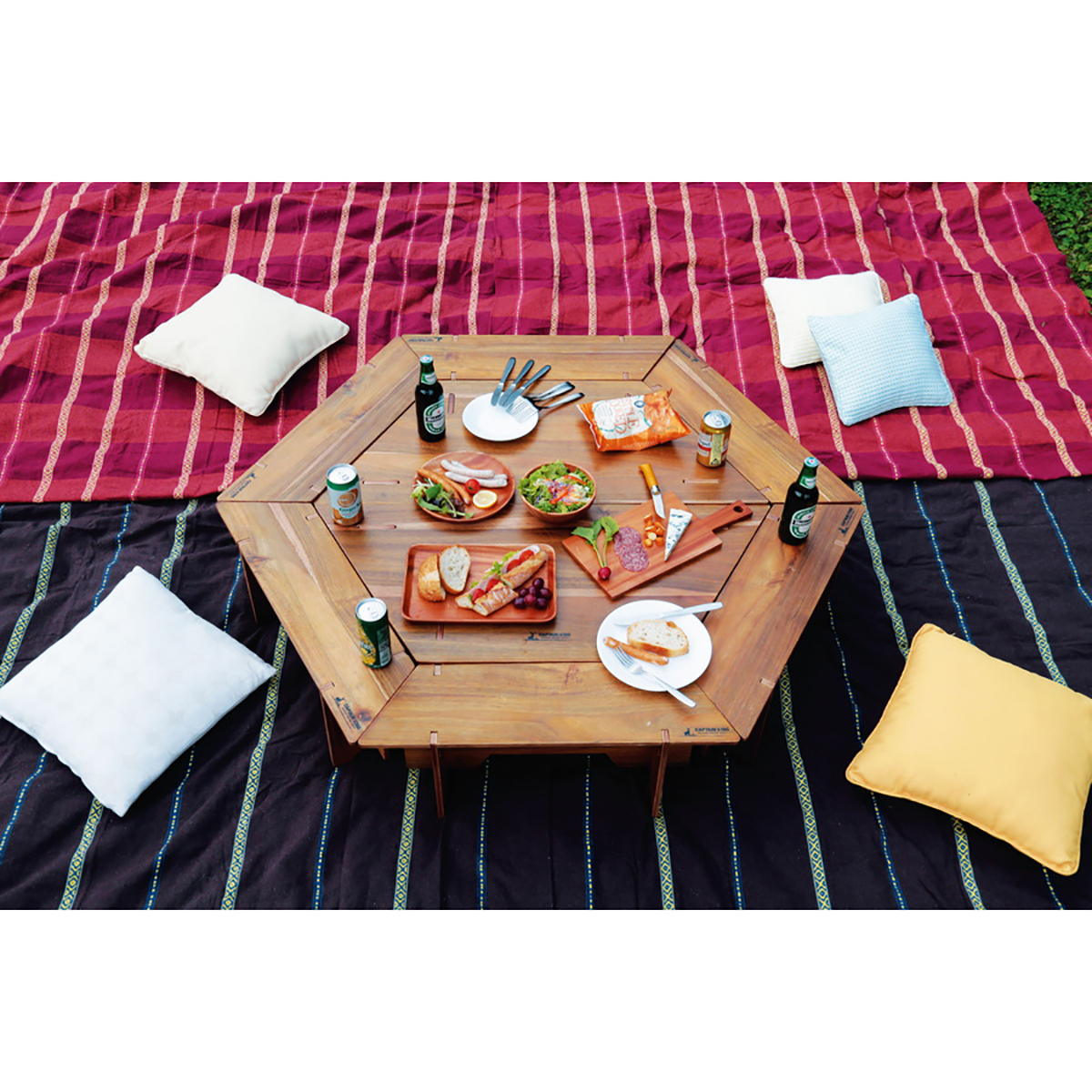 CSクラシックス ヘキサセンターテーブル＜96＞ - アウトドア・キャンプ