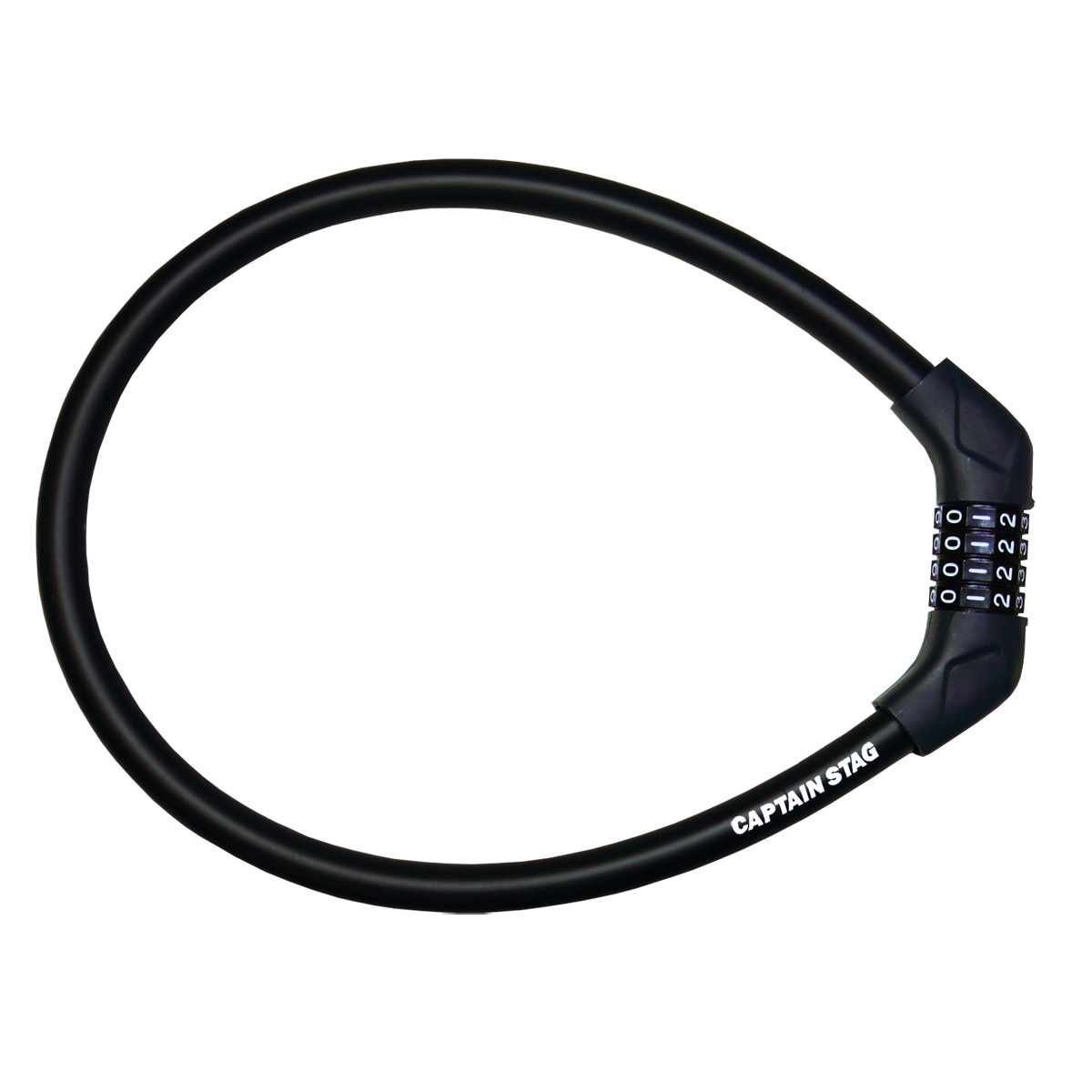 太い4ダイヤルワイヤーロック 60〈φ15mm-71cm／可変式ダイヤル