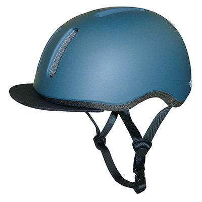 ヘルメット〈Hirsch（ヒルシュ）／M／ツバ付き〉（マットブラック