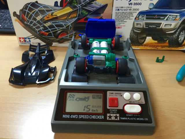 プラモデル買取実績】ミニ四駆 スピードチェッカー（Speed checker）で