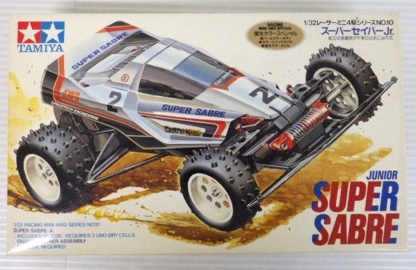 プラモデル買取実績】ミニ四駆ファルコンJr.やスーパーセイバーJr.の