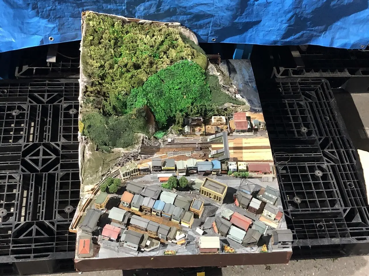 出張】静岡県富士市の鉄道模型買取実績｜Nゲージ 特大の自作ジオラマ