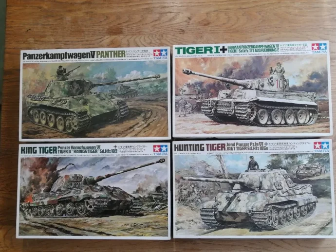 宅配】三重県津市のプラモデル買取実績｜タミヤ 1/35 リモコンタンク