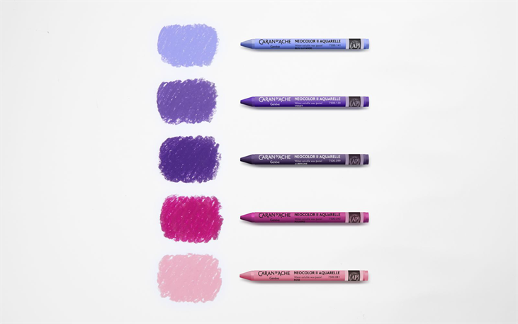 ネオカラー™II 水溶性パステル – 84色セット 創造性が無限に広がる