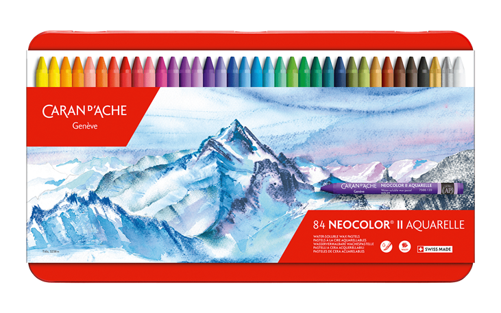 Box of 84 NEOCOLOR® II Pastels | Buy online | Caran d'Ache BE