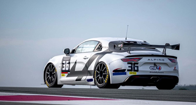 カスタマー向けレーシングカーのアルピーヌA110 GT4が「A110 GT4＋」に