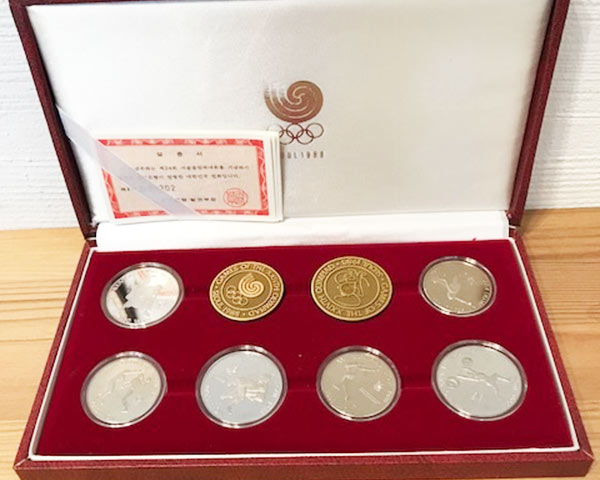 買取実績】記念硬貨 1998年 ソウルオリンピック プルーフ貨幣セット