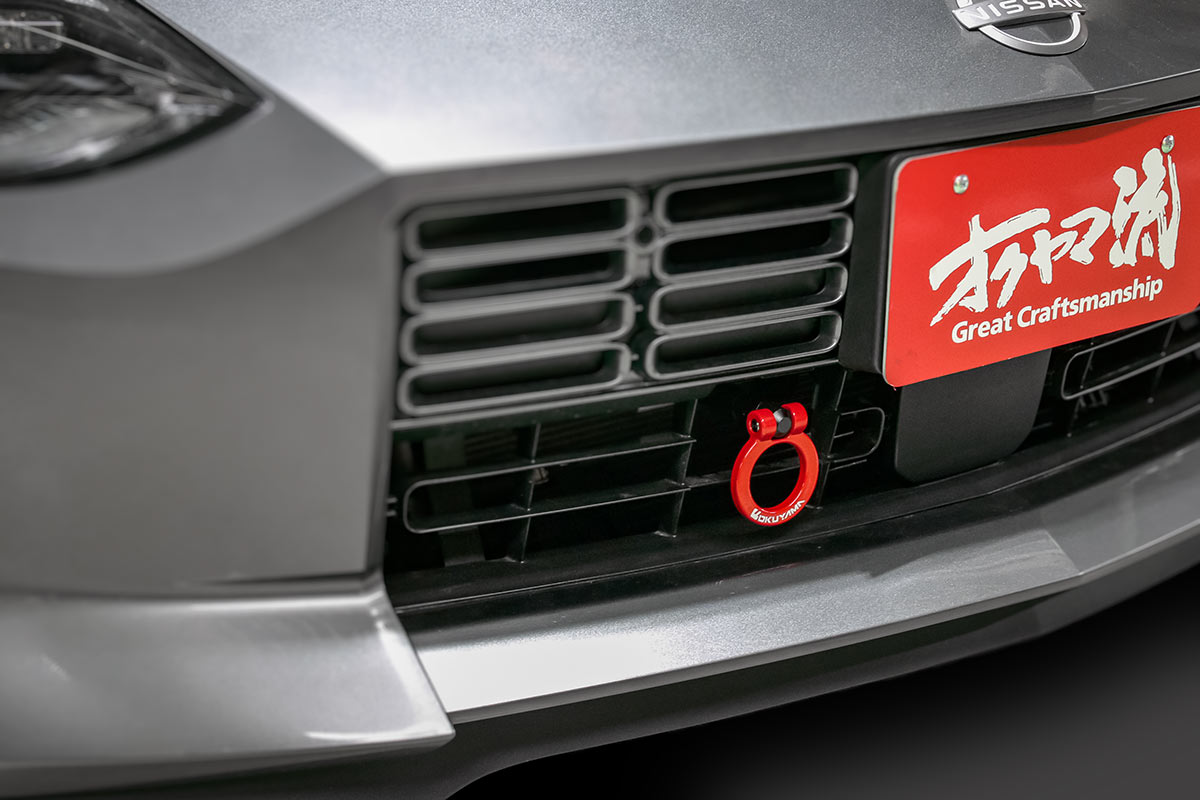 日産 フェアレディZ（RZ34）フリップアップトーイングフック フロント