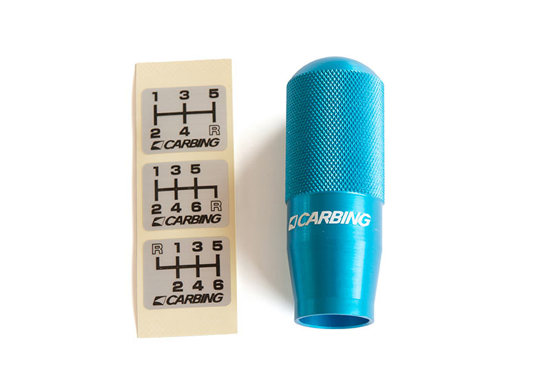 ハイグリップシフトノブ（アクアブルー）：10 x 1.25