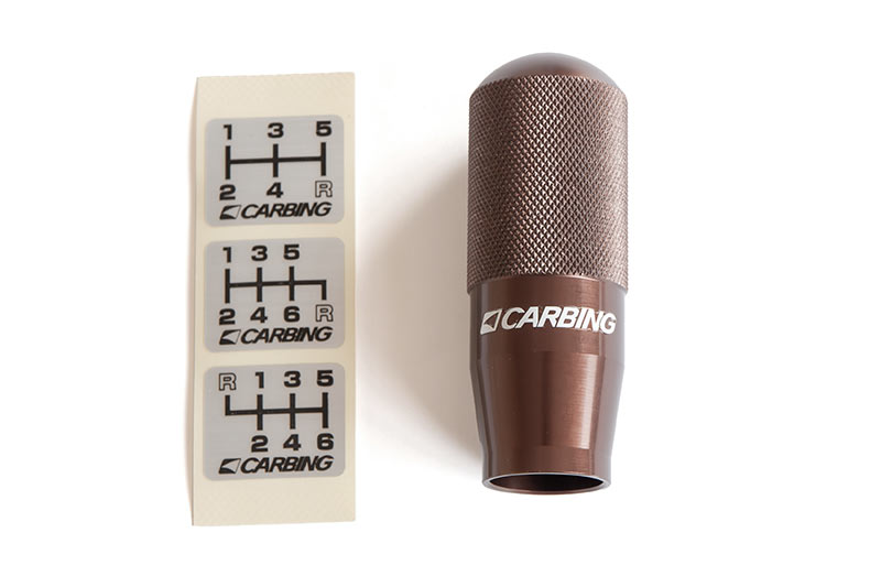 ハイグリップシフトノブ（ブロンズ）：10 x 1.25