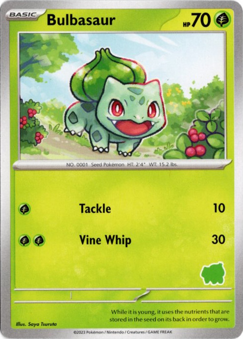 フシギダネ 海外版 英語版 Bulbasaur 海外限定イラスト【Card Chicken】