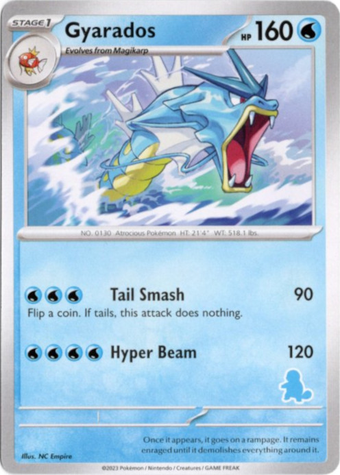 ギャラドス 海外版 英語版 Gyarados 海外限定イラスト【Card Chicken】
