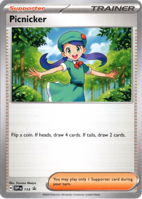 ピクニックガール 海外版 英語版 プロモ Picnicker - SVP114 -【Card