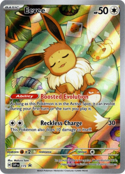 イーブイ AR 海外版 英語版 プロモ Eevee - SVP173 -【Card Chicken】