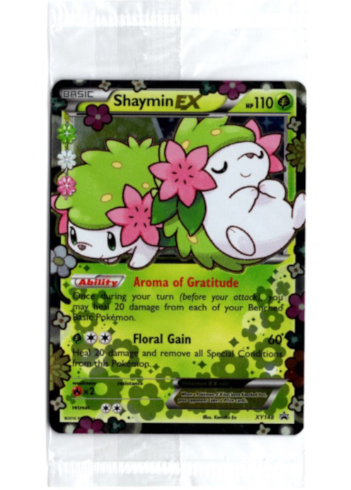 シェイミEX 海外版 英語版 プロモ Shaymin EX - XY148 未開封【Card