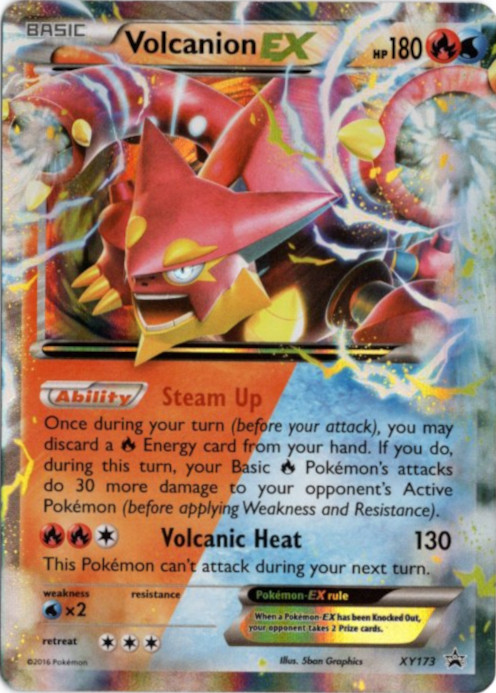 ボルケニオンEX 海外版 英語版 プロモ Volcanion EX - XY173 - 海外