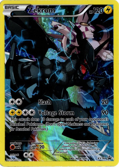 ゼクロム CP2 海外版 英語版 プロモ Zekrom - XY76 -【Card Chicken】