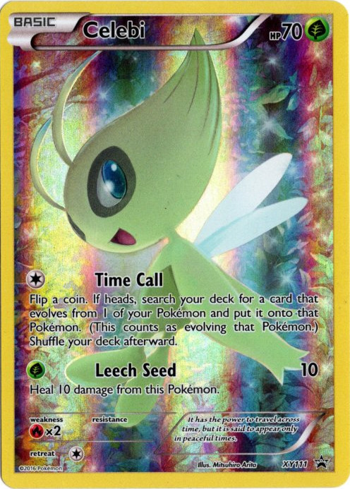 セレビィ 海外版 英語版 プロモ Celebi - XY111 -【Card Chicken】