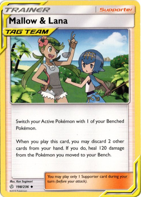 マオ&スイレン 海外版 英語版 Mallow & Lana - 198/236 -【Card Chicken】
