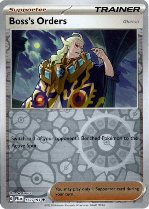 ボスの指令 / ゲーチス 海外版 英語版 リバホロ Boss's Orders - 172