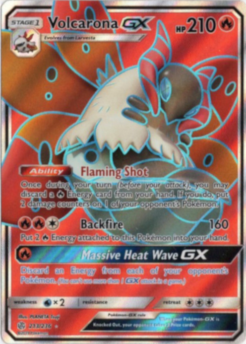 ウルガモスGX SR 海外版 英語版 Volcarona GX - 213/236 -【Card Chicken】