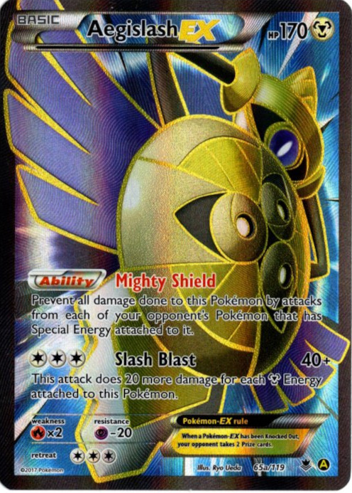 ギルガルドEX SR 海外版 英語版 プロモ Aegislash EX - 65a/119