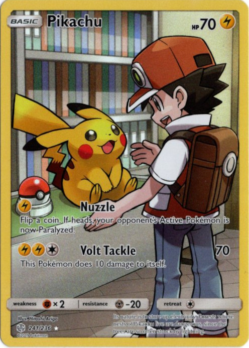 ピカチュウ CHR 海外版 英語版 Pikachu - 241/236 -【Card Chicken】