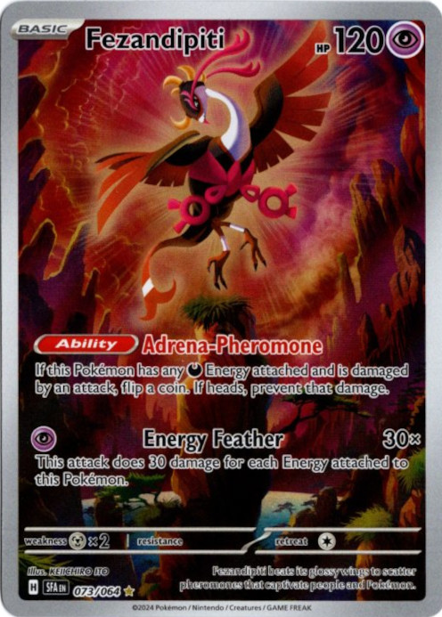 キチキギス AR 海外版 英語版 Fezandipiti - 073/064 -【Card Chicken】