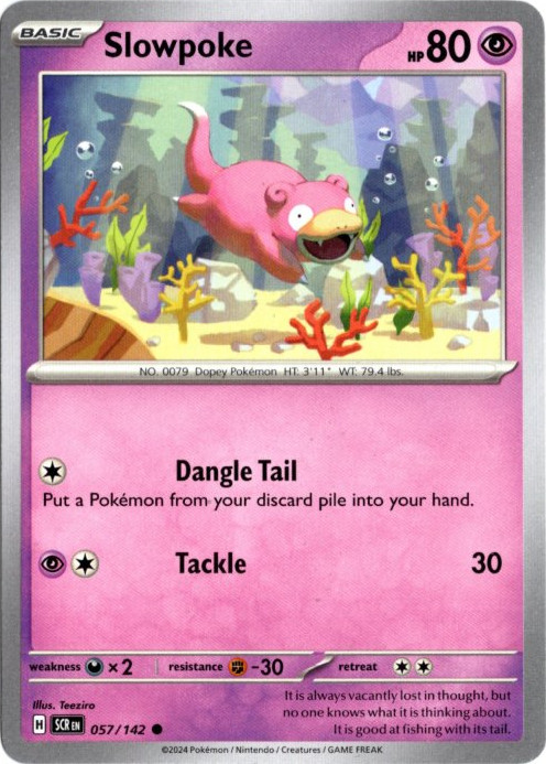 ヤドン 海外版 英語版 Slowpoke - 057/142 -【Card Chicken】