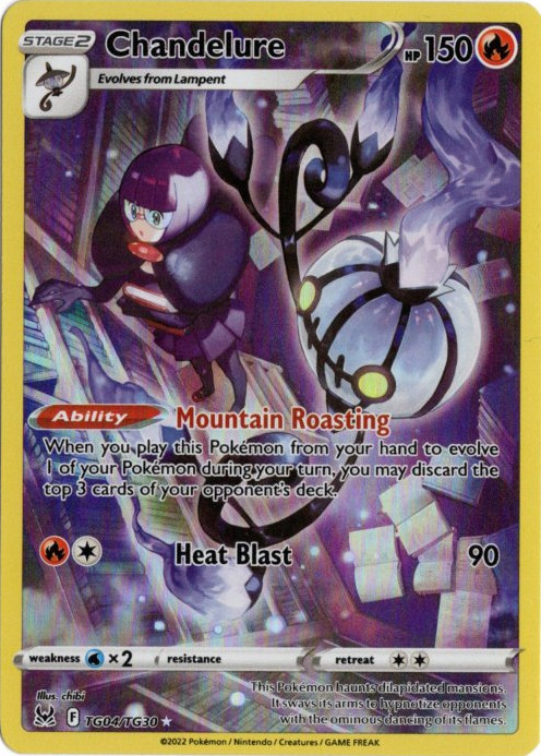 シャンデラ CHR 海外版 英語版 Chandelure - TG04/TG30 -【Card Chicken】