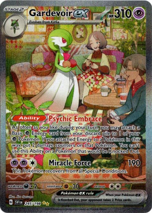 サーナイトex SAR 海外版 英語版 Gardevoir ex - 245/198 -【Card