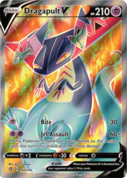 ドラパルトV SR 海外版 英語版 Dragapult V - 183/192 -【Card Chicken】