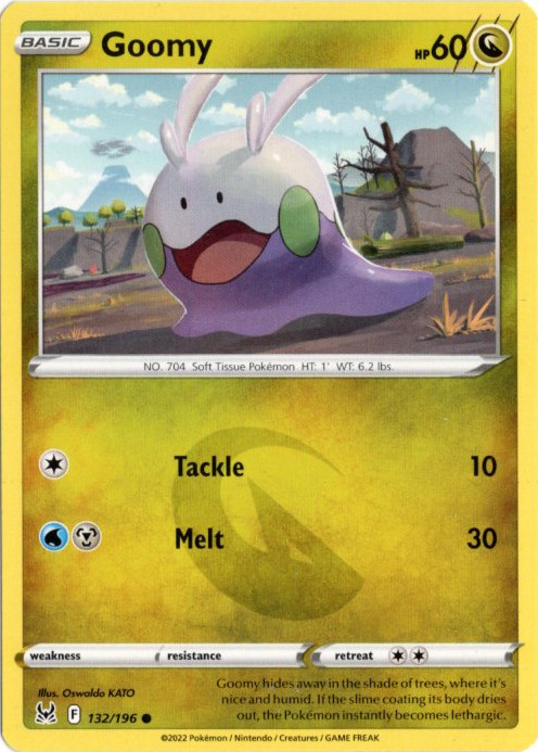 ヌメラ 海外版 英語版 Goomy - 132/196 -【Card Chicken】