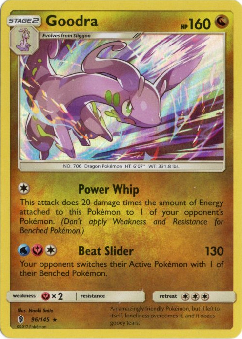 ヌメルゴン 海外版 英語版 Goodra - 96/145 -【Card Chicken】