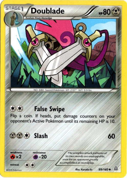 ニダンギル 海外版 英語版 Doublade - 99/160 -【Card Chicken】