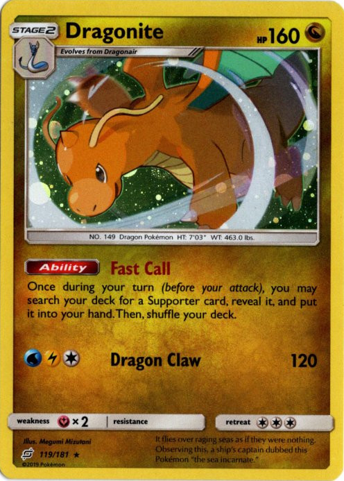 カイリュー 海外版 英語版 プロモ Dragonite - 119/181 -【Card Chicken】