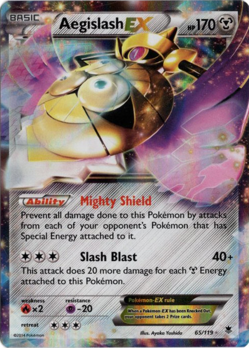 ギルガルドEX 海外版 英語版 Aegislash EX - 65/119 -【Card Chicken】