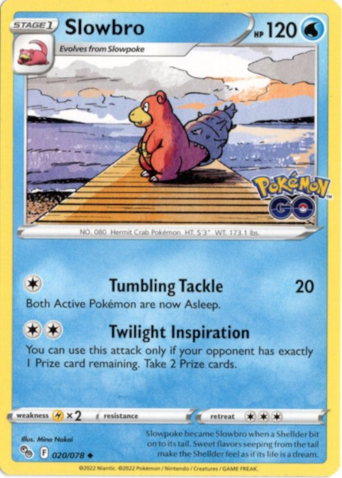 ヤドラン 海外版 英語版 Slowbro - 020/078 -【Card Chicken】