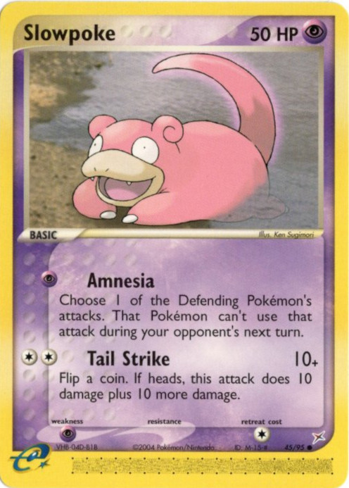 ヤドン 海外版 英語版 カードe Slowpoke - 45/95 -【Card Chicken】